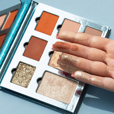 Dazzling Dessert Eyeshadow Palette with Blush and Highlighter