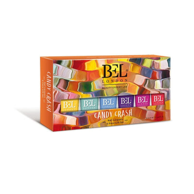 BEL London Candy Crash Nail Set - 6 Pack NaIL Lacquers Set