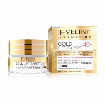 Gold Lift Expert Luxurious Firming Cream Serum with 24k Gold 40+
