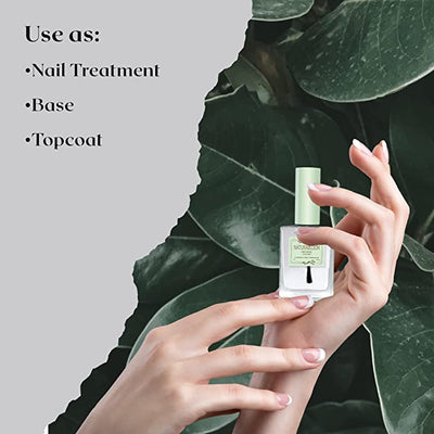 NATURABLOOM Hard to Believe 3 In 1 Nail Strengthener and Growth Polish