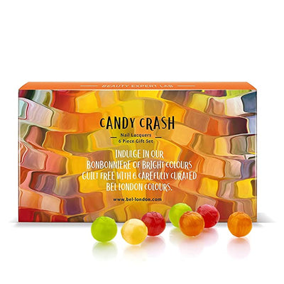 BEL London Candy Crash Nail Set - 6 Pack NaIL Lacquers Set