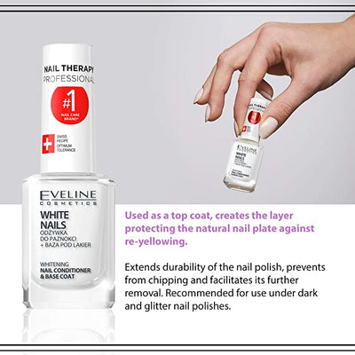 Nail Therapy 3 in 1 Whitening Nail Conditioner & Base Coat