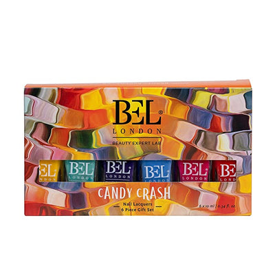BEL London Candy Crash Nail Set - 6 Pack NaIL Lacquers Set