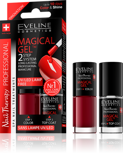 Magical Gel 2-Step System Professional Manicure
