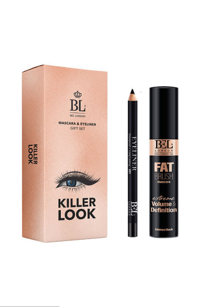 BEL London Killer Look Mascara & Eyeliner Gift Set