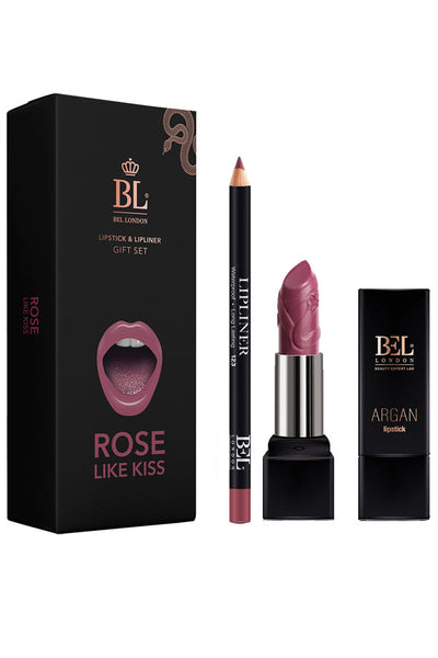 BEL London Color Matched Lip Liner & Lipstick Gift Set