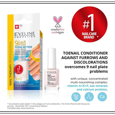 Nail Therapy Total Action 9 in 1 Toe Nail Treatment