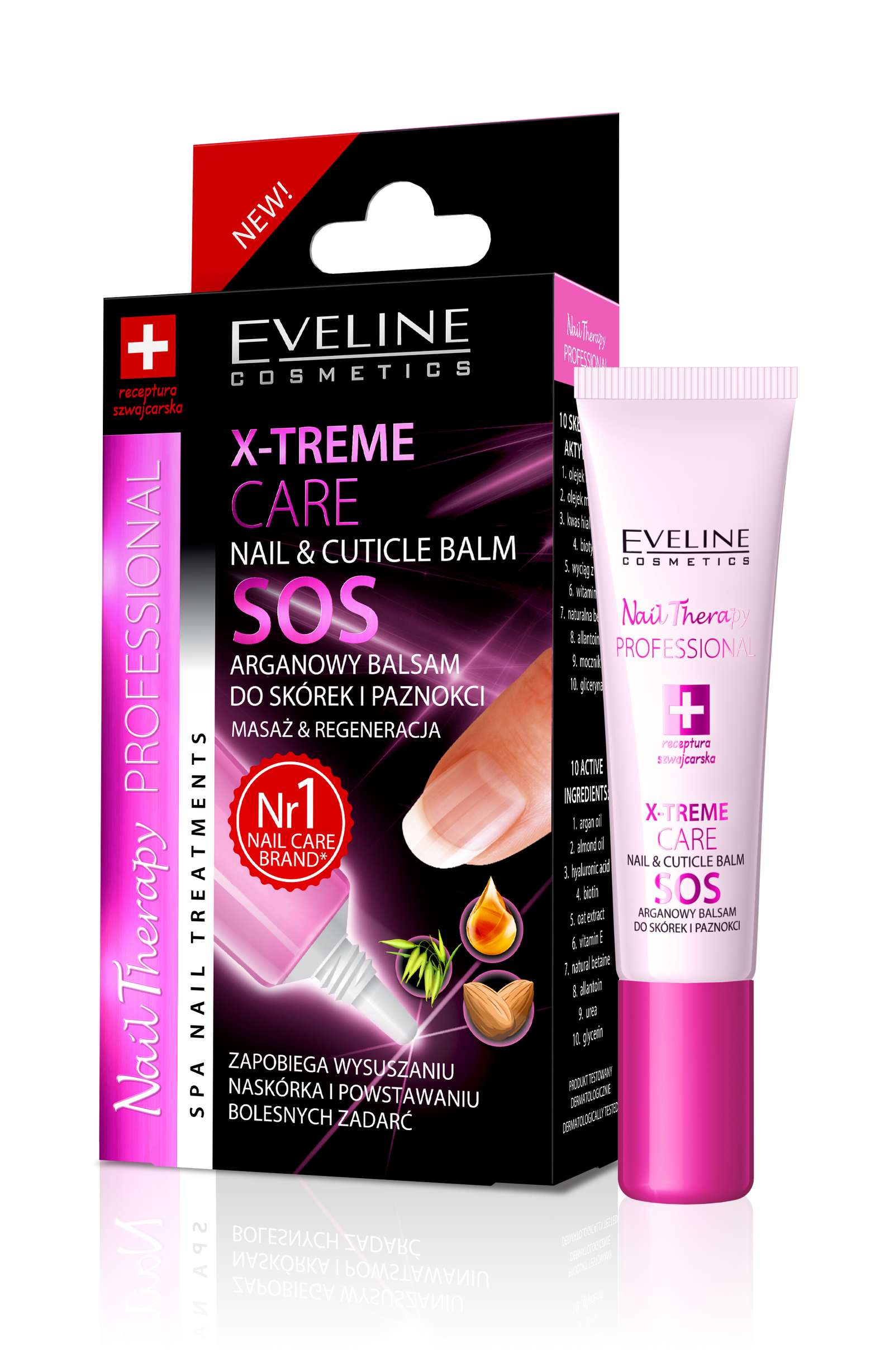 X-Treme Care Argan Oil Nail & Cuticles Balm SOS