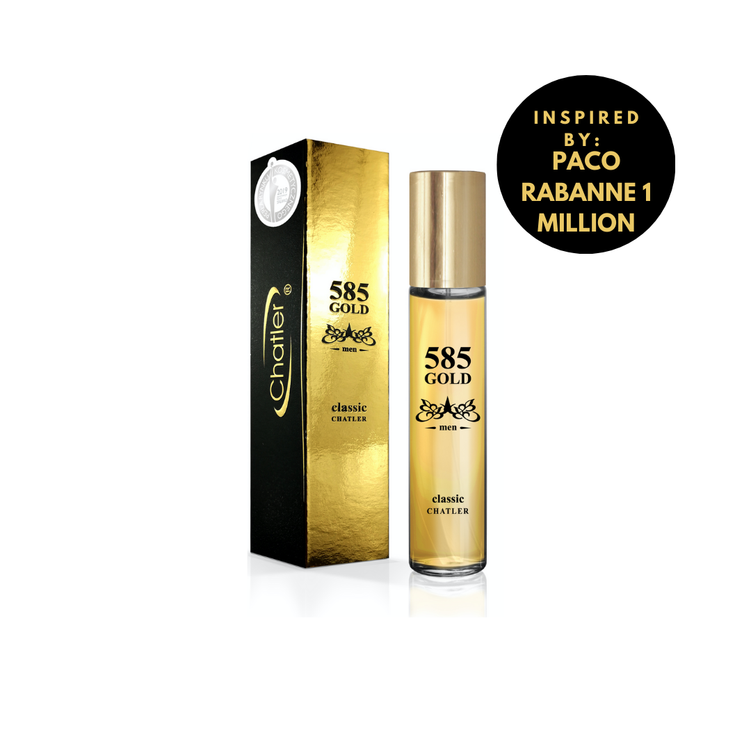Chatler Eau de Parfum - 585 Gold Classic Men