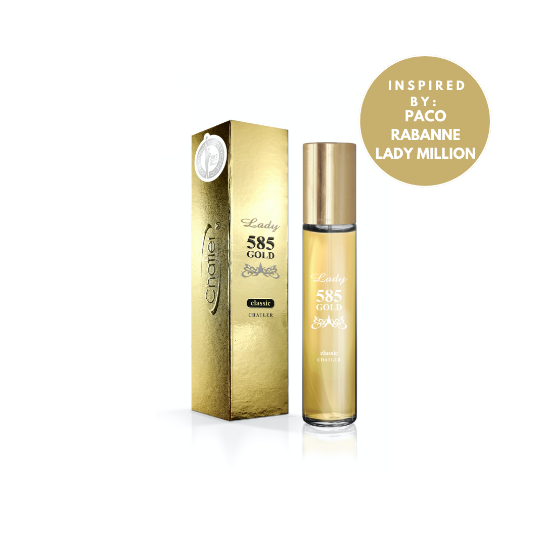 Chatler Eau de Parfum - 585 Gold Lady