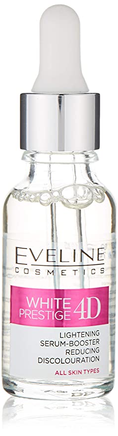 White Prestige 4D Lightening Serum Booster Reducing Discoloration