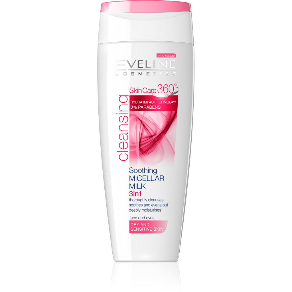 Soothing and Cleansing Makeup Remover Micellar Milk eveline-cosmetics.myshopify.com