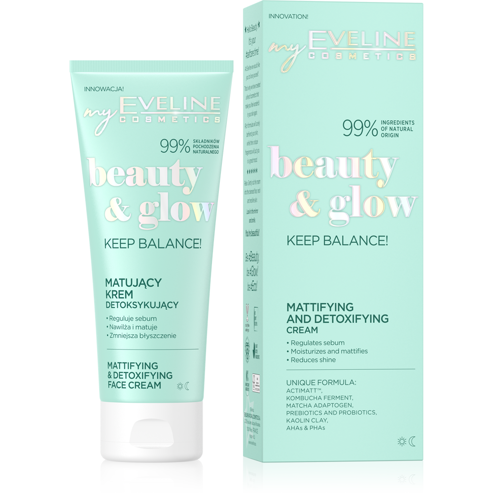 Beauty & Glow Mattifying and Detoxifying Day and Night Cream