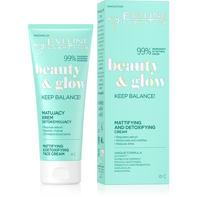 Beauty & Glow Mattifying and Detoxifying Day and Night Cream