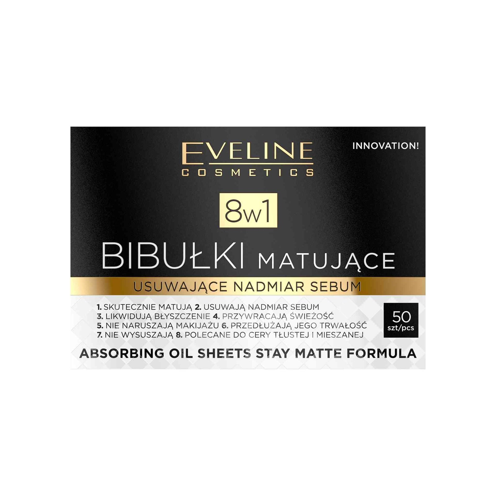 8 in 1 Absorbing Oil Sheets Stay Matte Formula