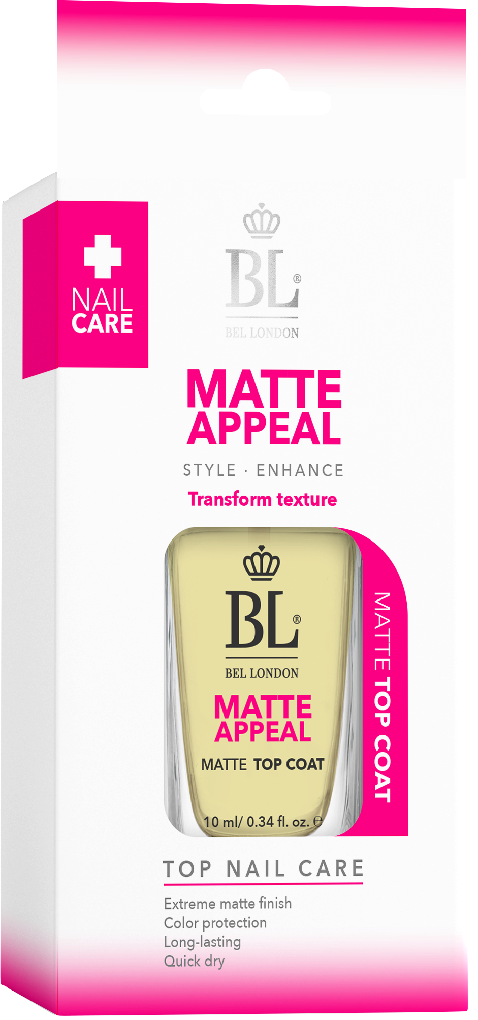BEL London Matte Appeal Matte Top Coat